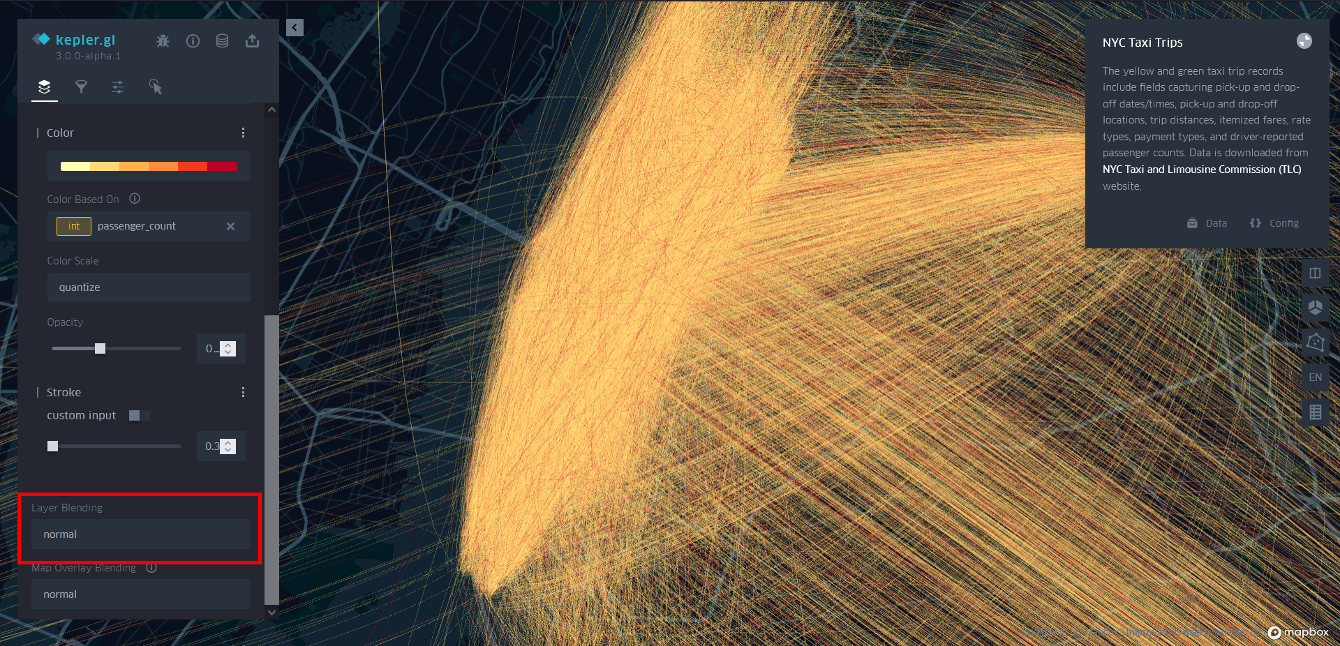 How to change the layer blending back to normal in Kepler