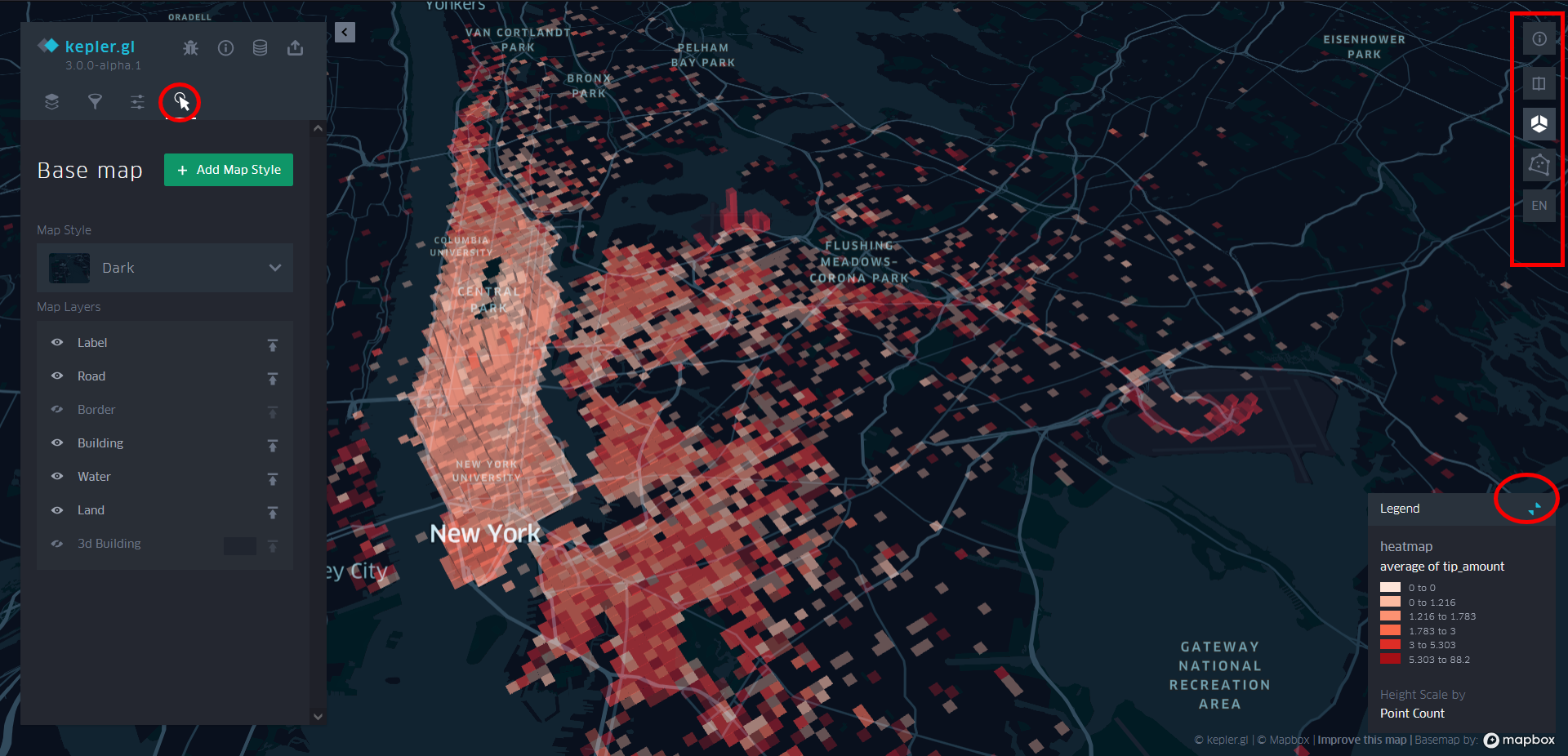 How to customize the basemap in Kepler